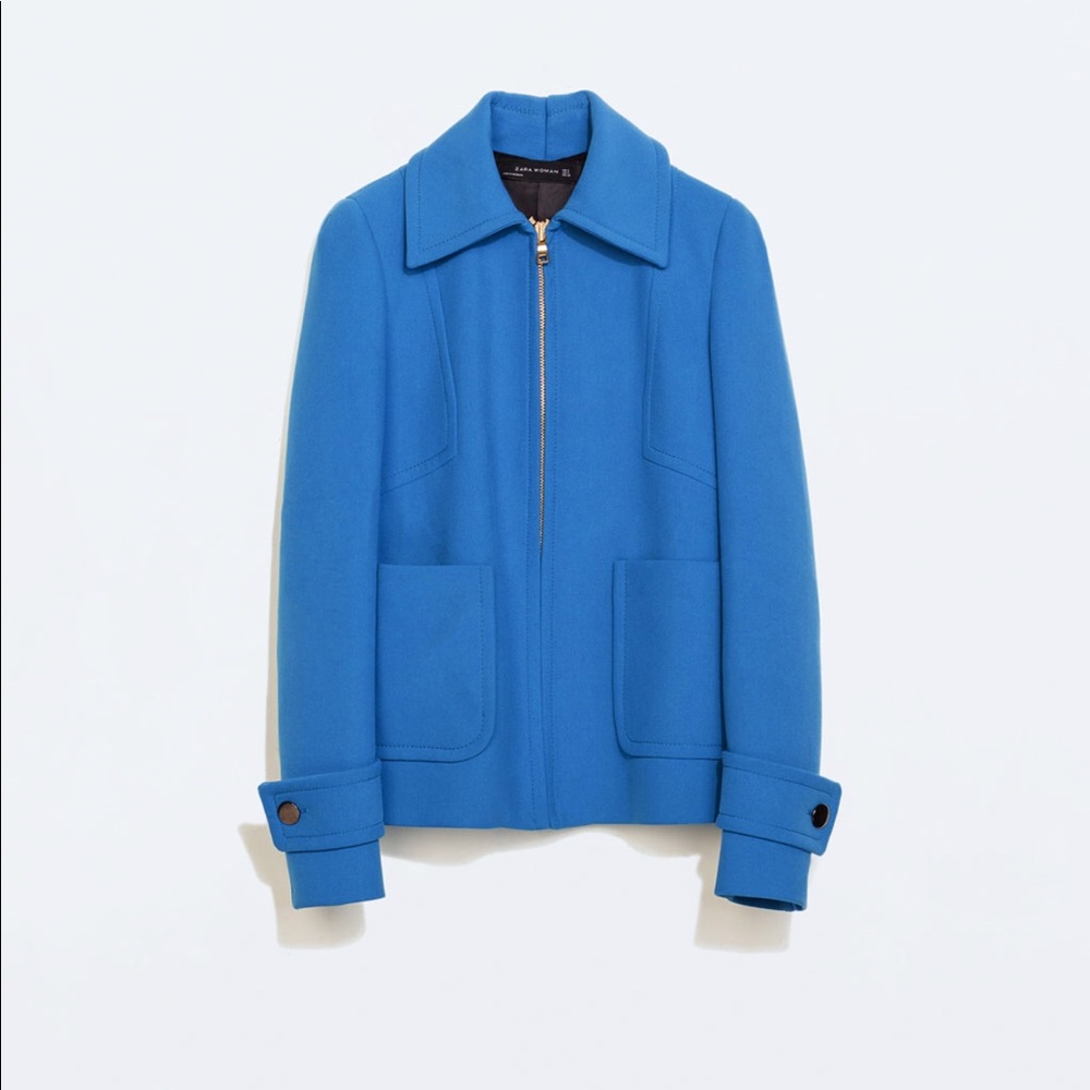 Last drop❗️blue Zara jacket